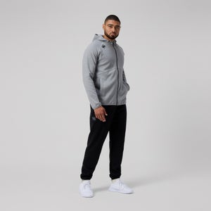 CANTERBURY M VAPODRI FZ TEMPO HOODIE AM GREY MARL - XS