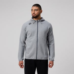CANTERBURY M VAPODRI FZ TEMPO HOODIE AM GREY MARL