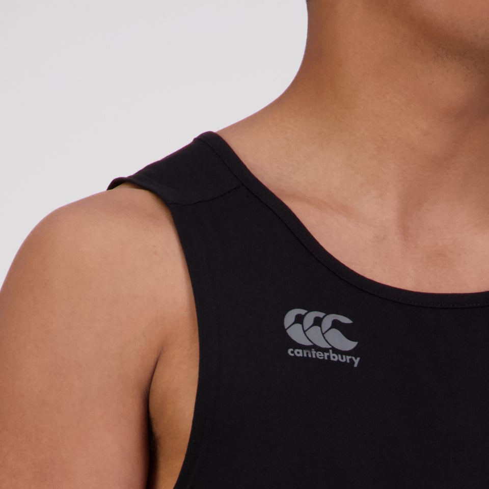 Mens Vapodri Tempo Singlet Black