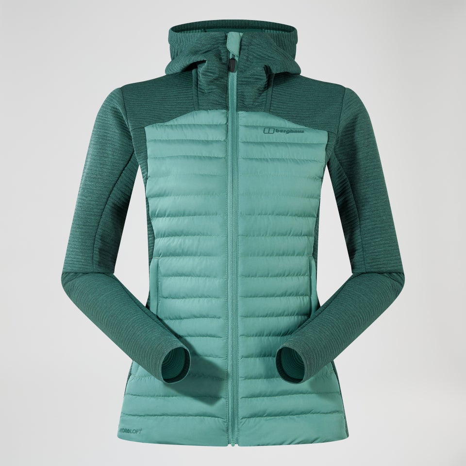 Nula Hybrid Jacke für Damen - Grün