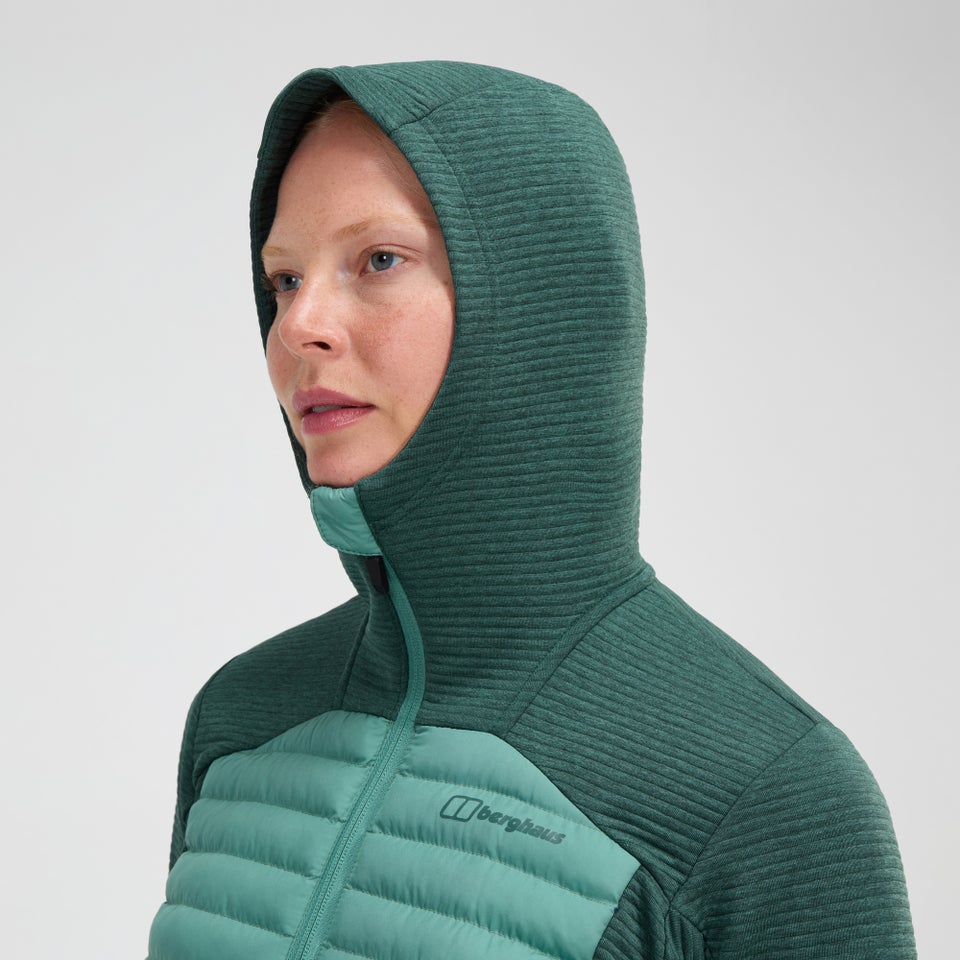 Nula Hybrid Jacke für Damen - Grün