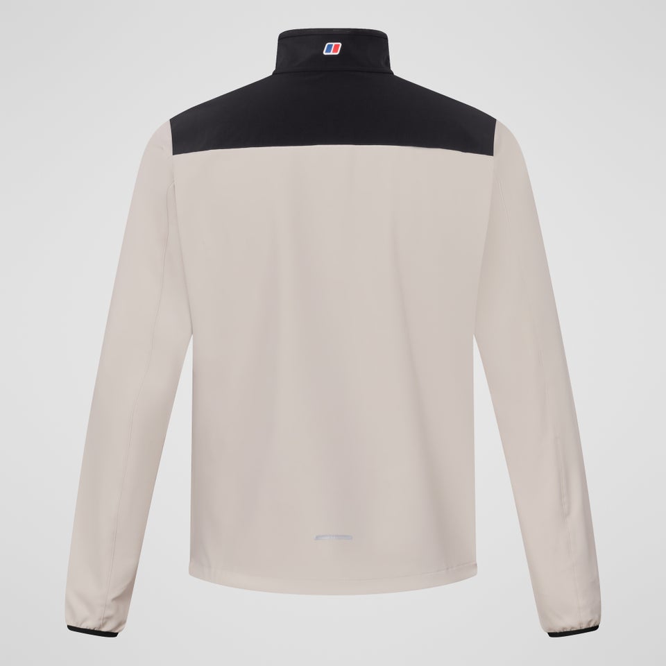 Men's Terrain Trek Half Zip Jacket - Grey/Black