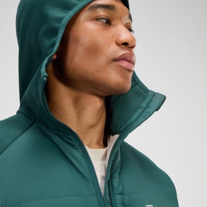 Men's Trawden Hybrid Hooded Jacket - Green