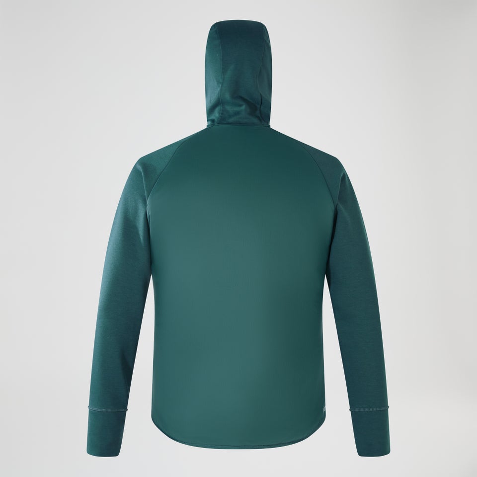 Men's Trawden Hybrid Hooded Jacket - Green
