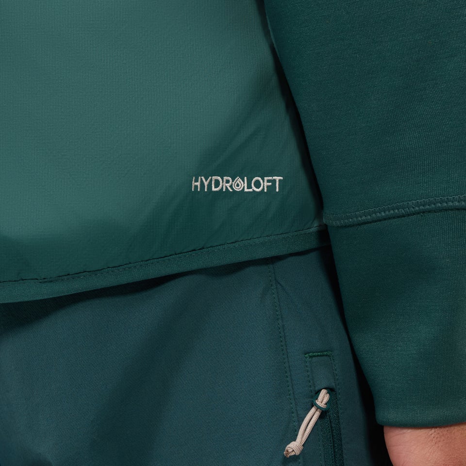 Men's Trawden Hybrid Hooded Jacket - Green