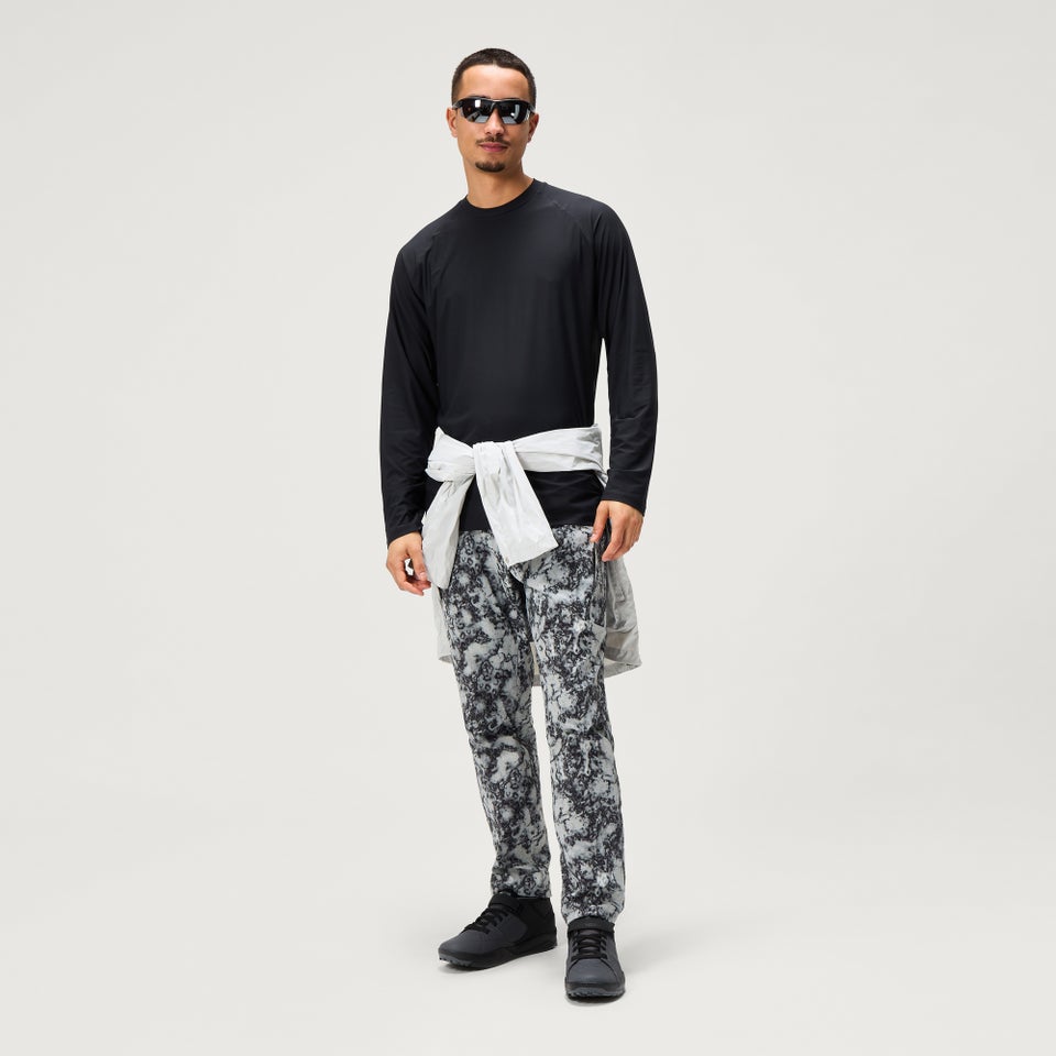 SULTRAC langärmeliges T-Shirt für Herren - Schwarz