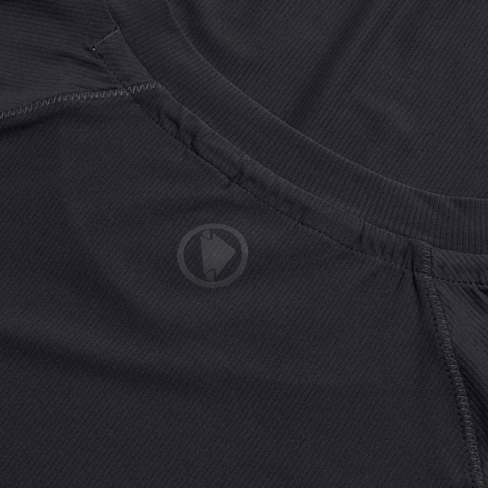 SULTRAC langärmeliges T-Shirt für Herren - Schwarz