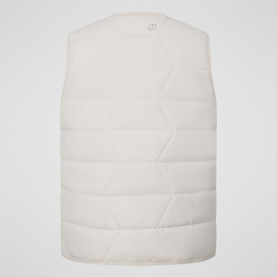 Women's Netherdene Quilted Vest - Grey