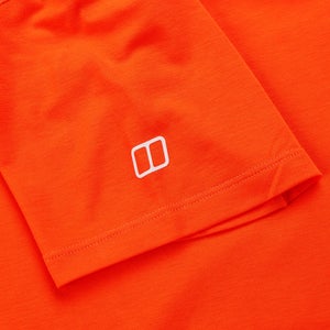 Women's Berghaus Delta Short Sleeve Tech Tee - Orange