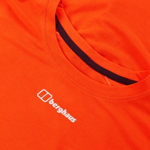 Women's Berghaus Delta Short Sleeve Tech Tee - Orange