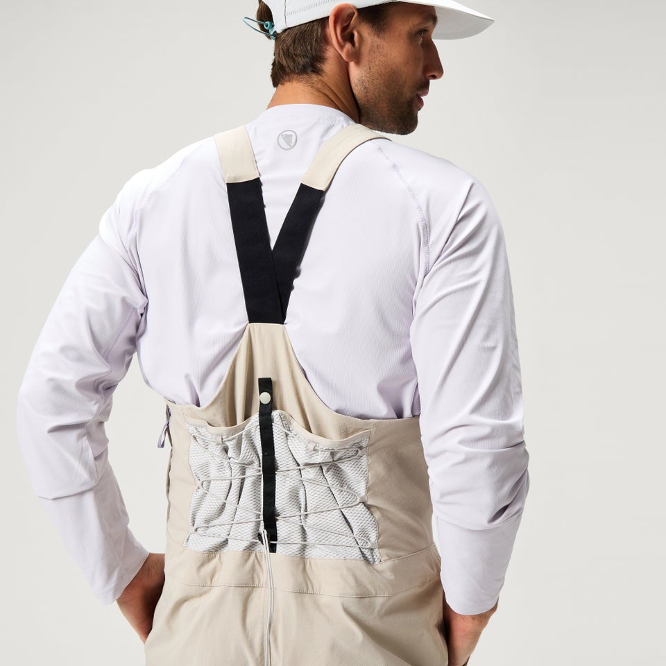 SULTRAC Cargo-Trägerhose für Herren - Grau