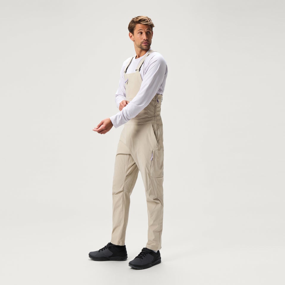 SULTRAC Cargo-Trägerhose für Herren - Grau