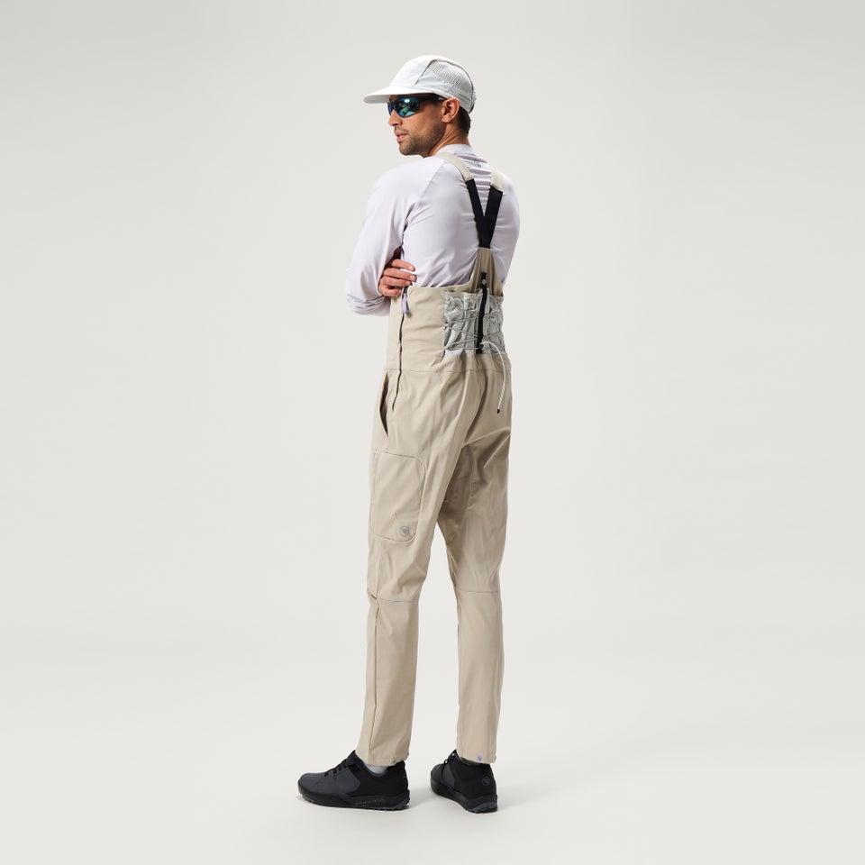 SULTRAC Cargo-Trägerhose für Herren - Grau