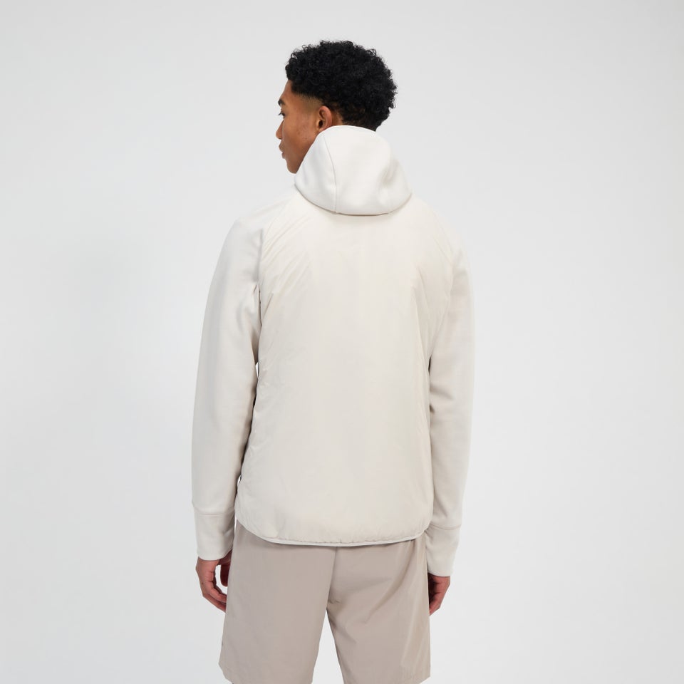 Trawden Hybrid-Kapuzenjacke für Herren - Grau