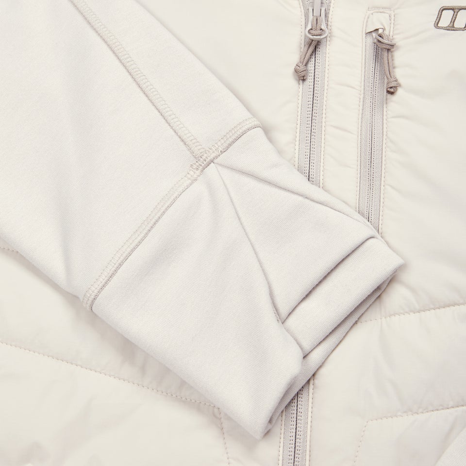 Trawden Hybrid-Kapuzenjacke für Herren - Grau