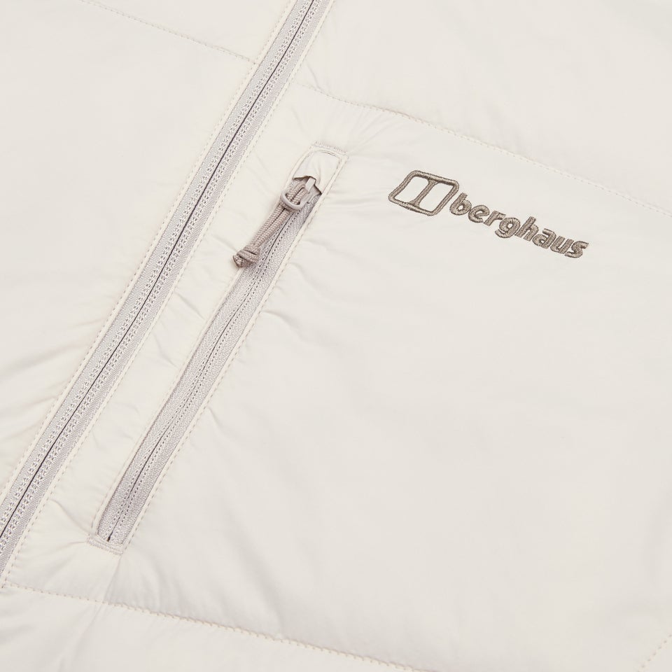 Trawden Hybrid-Kapuzenjacke für Herren - Grau