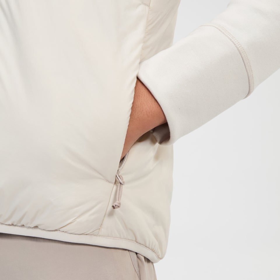 Trawden Hybrid-Kapuzenjacke für Herren - Grau