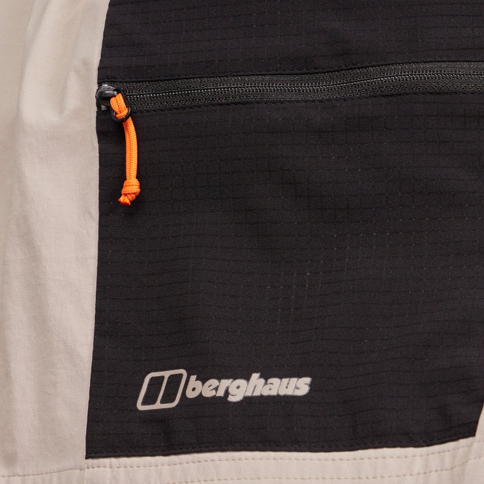 Hike-air Stretch Shorts für Herren - Grau