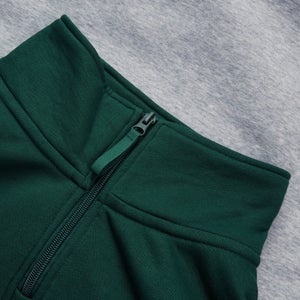 WOMENS LEGENDS QUARTER-ZIP GREY