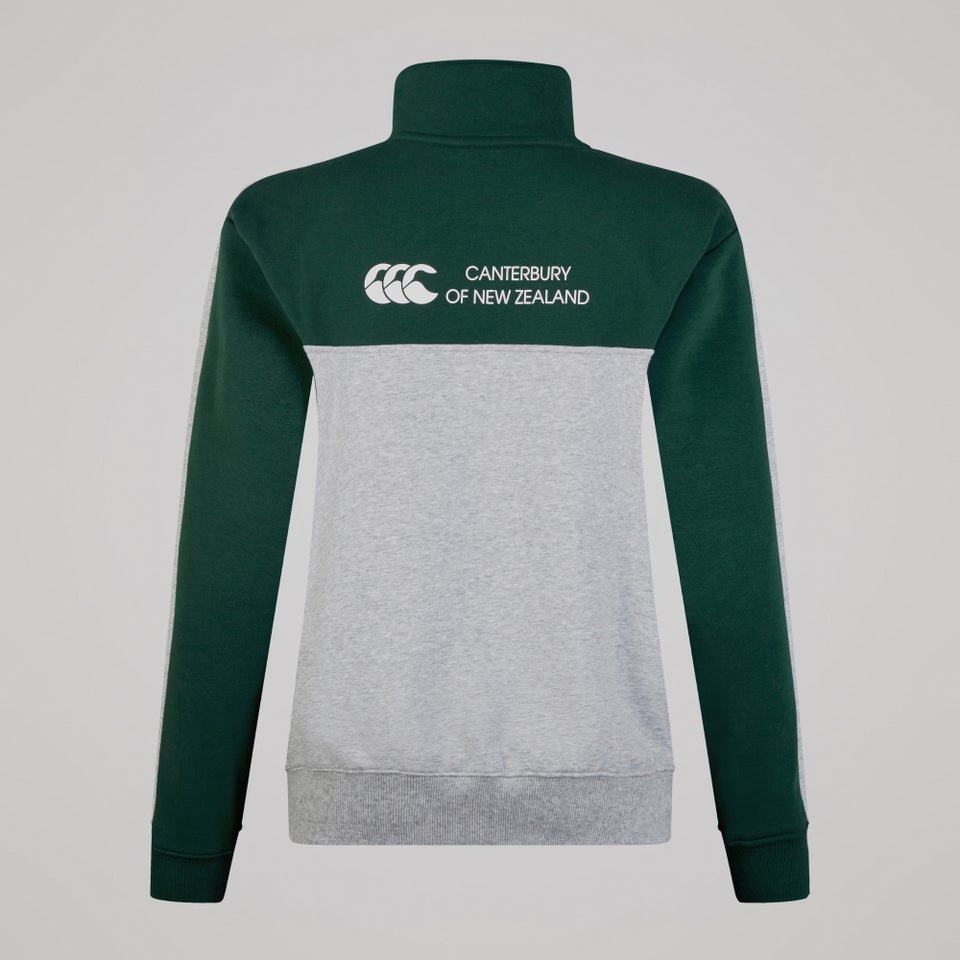 WOMENS LEGENDS QUARTER-ZIP GREY