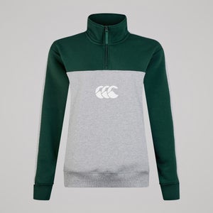 WOMENS LEGENDS QUARTER-ZIP GREY