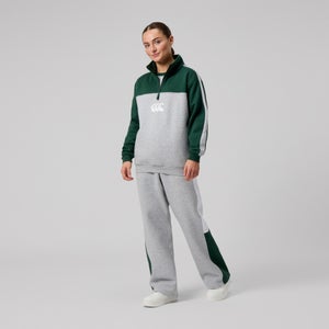 WOMENS LEGENDS QUARTER-ZIP GREY