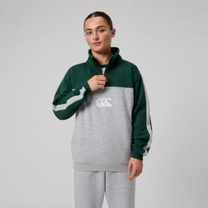 WOMENS LEGENDS QUARTER-ZIP GREY