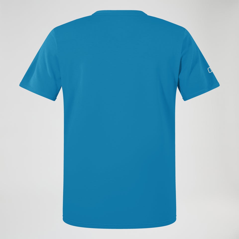 Men's Berghaus Delta Short Sleeve Tech Tee - Blue