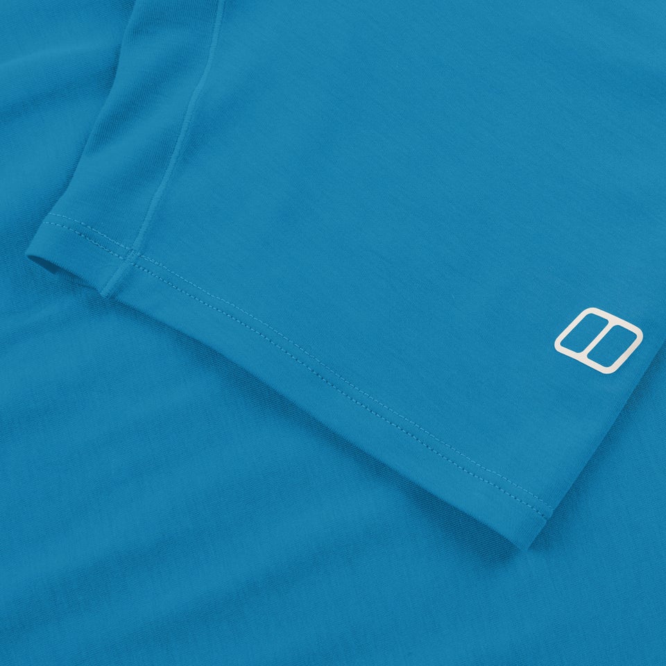 Men's Berghaus Delta Short Sleeve Tech Tee - Blue