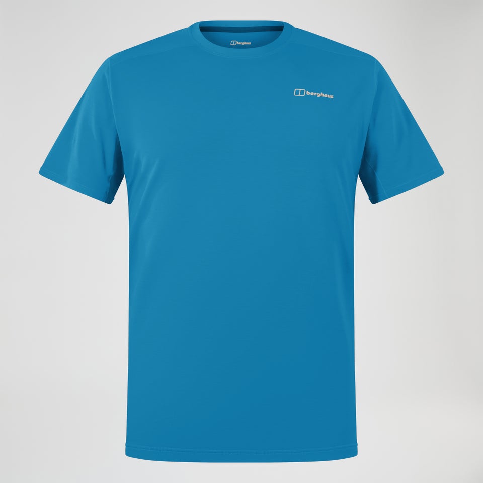 Men's Berghaus Delta Short Sleeve Tech Tee - Blue