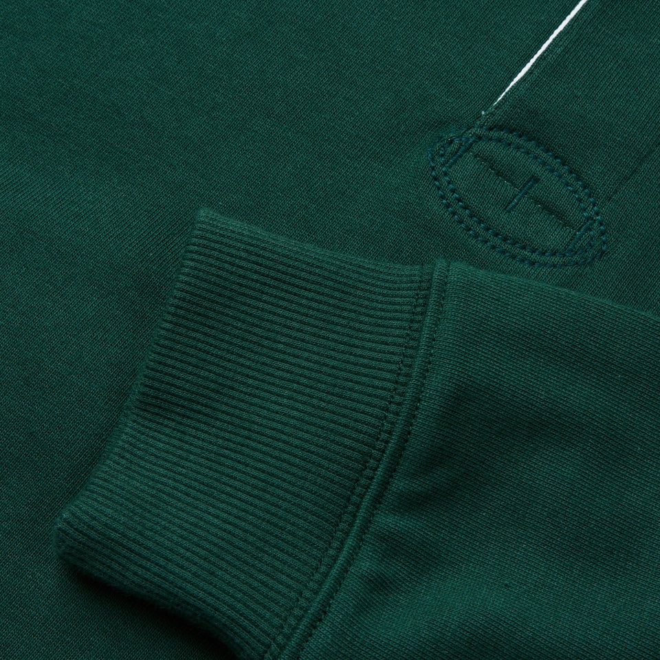 Mens Solid Dye Rugby Jersey Green