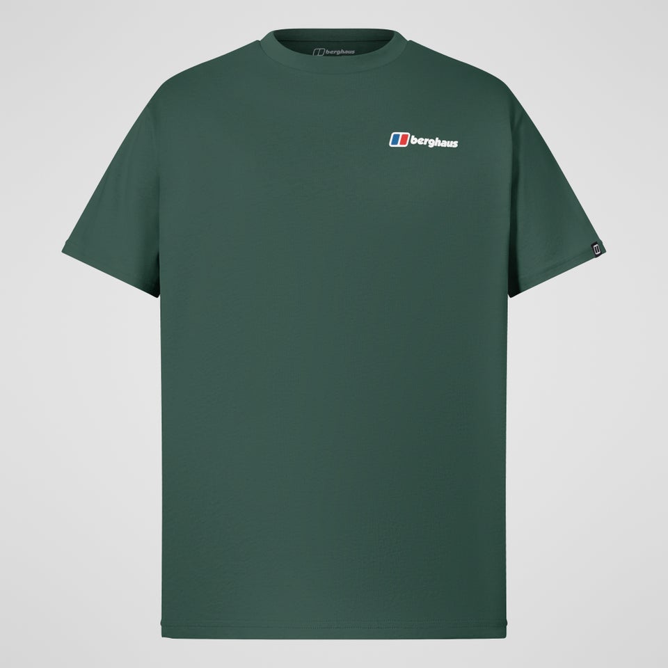 Men's Dotted Mountain Tee - Green