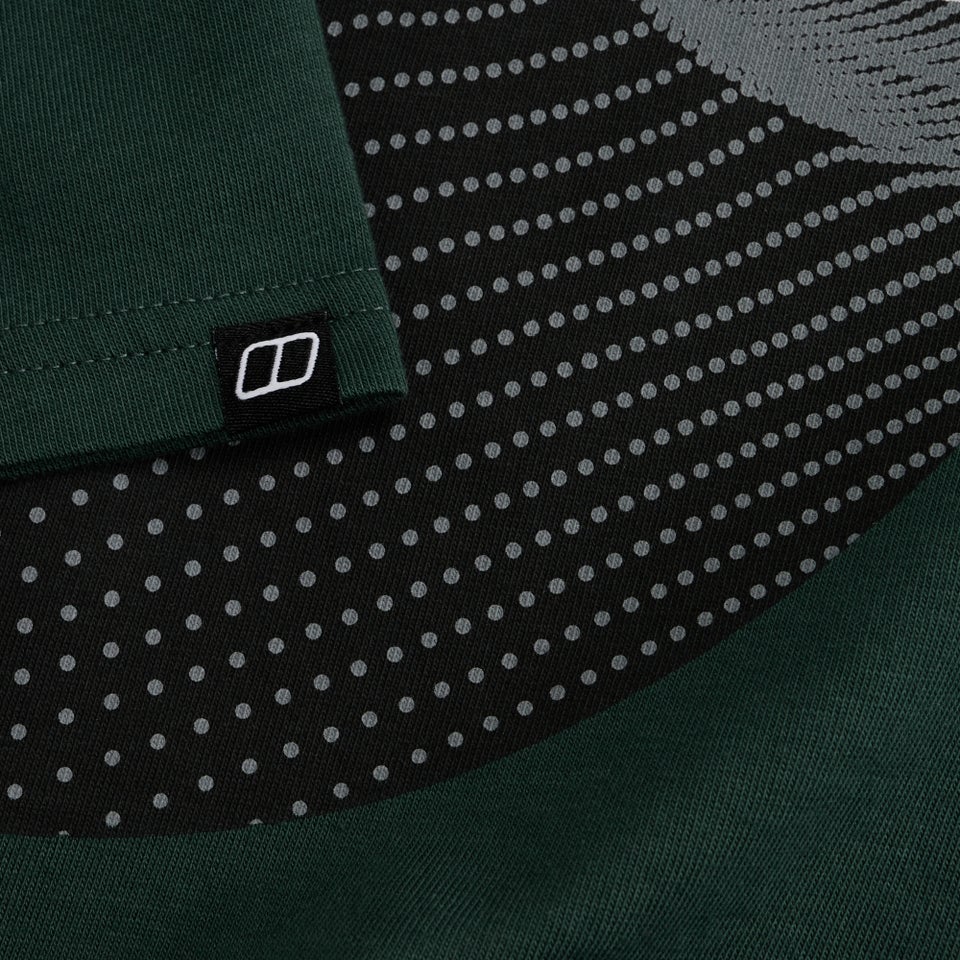 Men's Dotted Mountain Tee - Green