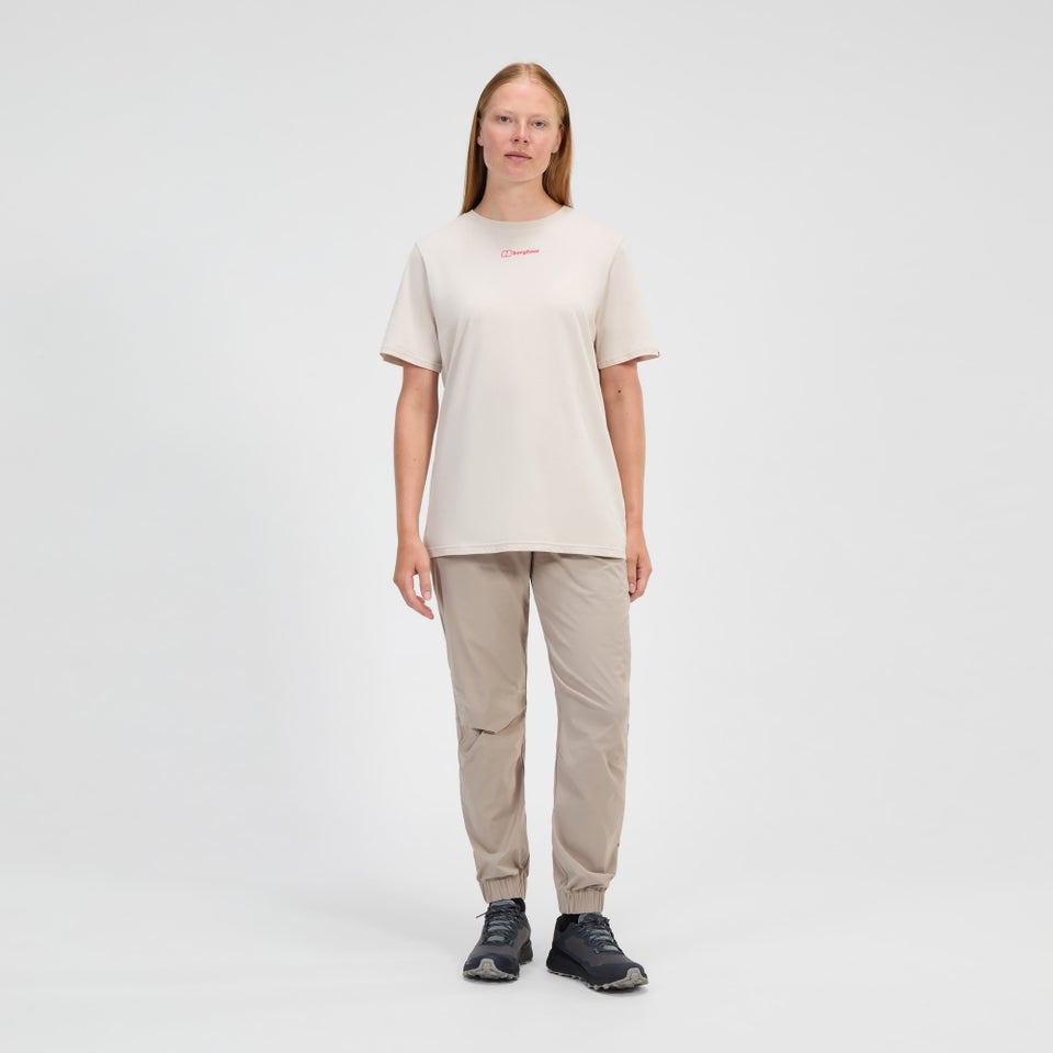 Mount Botany Kurzarm Shirt für Damen - Grau