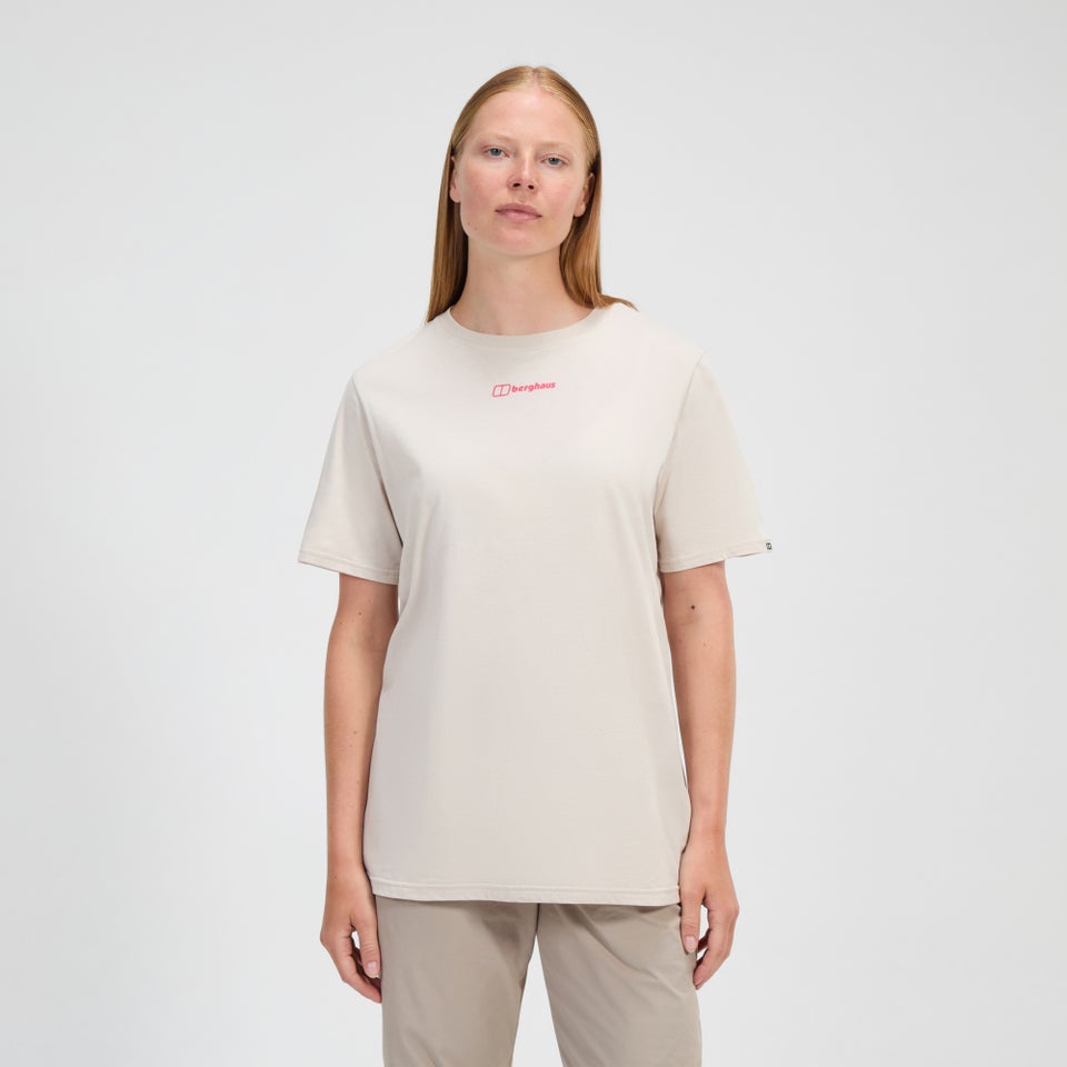 Mount Botany Kurzarm Shirt für Damen - Grau
