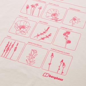 Mount Botany Kurzarm Shirt für Damen - Grau