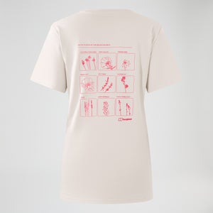 Mount Botany Kurzarm Shirt für Damen - Grau