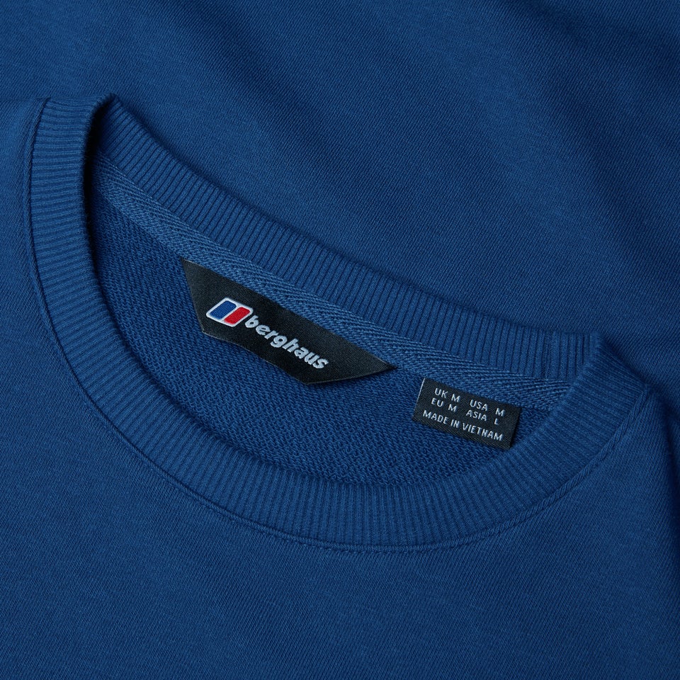 Men's Logo Crew Light - Blue