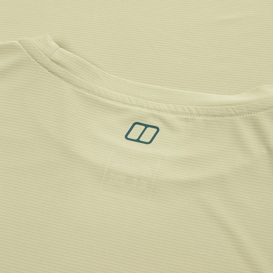 24/7 Short Sleeve Tech T-Shirt für Herren - Beige