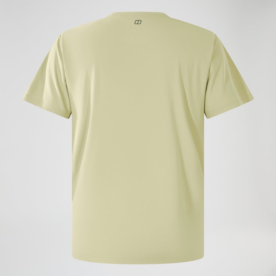 24/7 Short Sleeve Tech T-Shirt für Herren - Beige