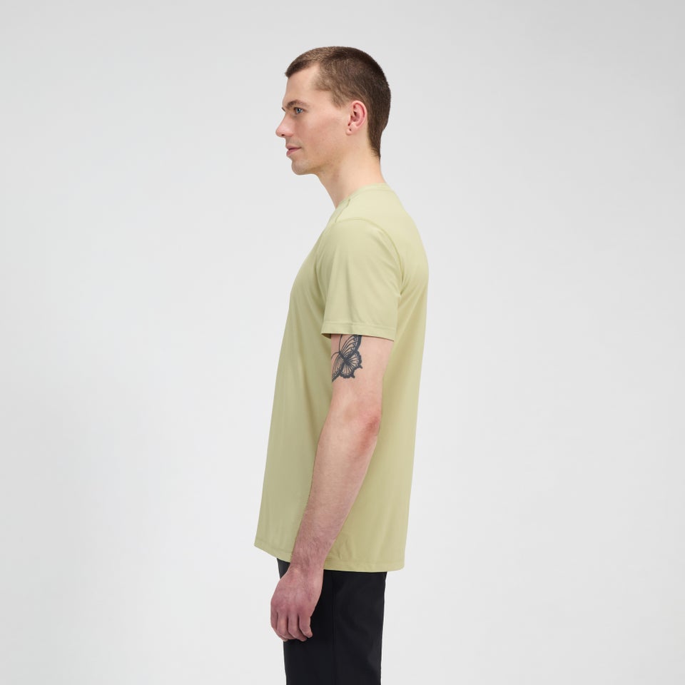 24/7 Short Sleeve Tech T-Shirt für Herren - Beige