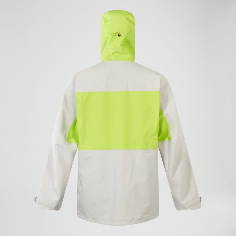 Wasserdichte Ridge-Seeker Herren-Gore-Tex Jacke - Grau/Gelb