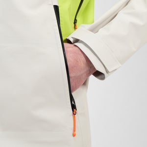 Men's Ridge-Seeker Gore-Tex Waterproof Jacket - Grey/Yellow