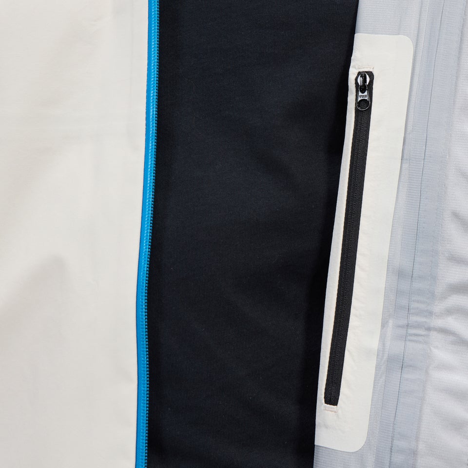 Wasserdichte Ridge-Seeker Herren-Gore-Tex Jacke - Grau/Gelb