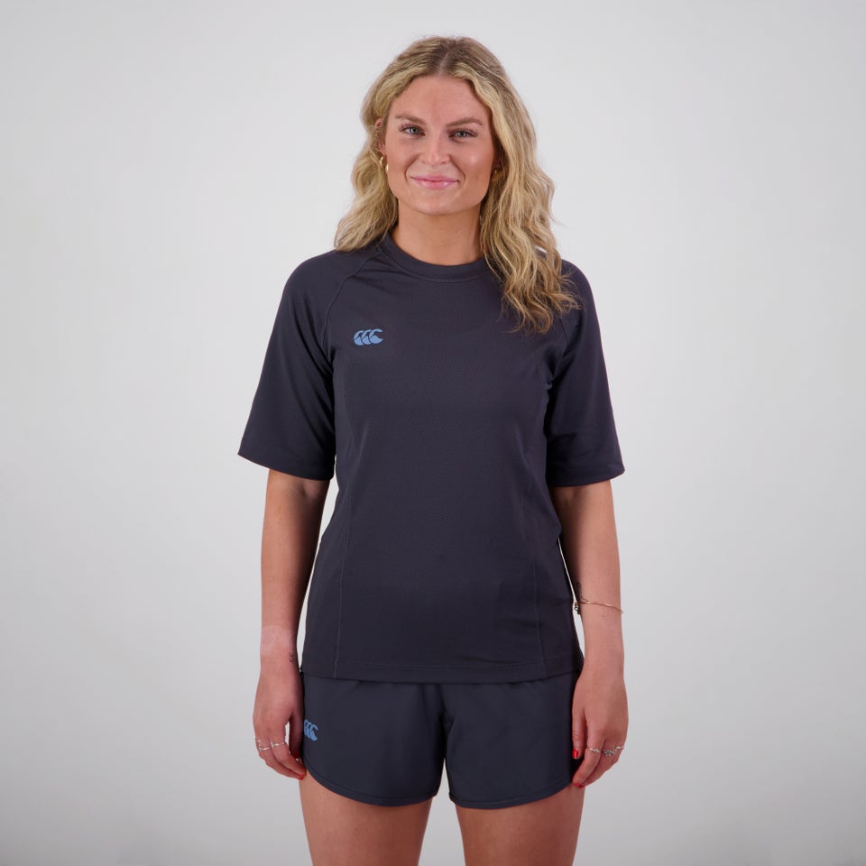 Womens Tempo+ Training T-Shirt Navy