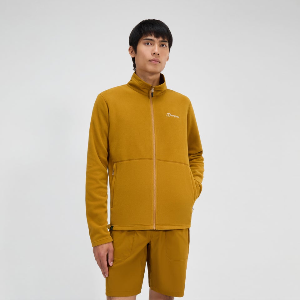 Polartec-Fleece Prism Micro InterActive Herren-Jacke - Braun