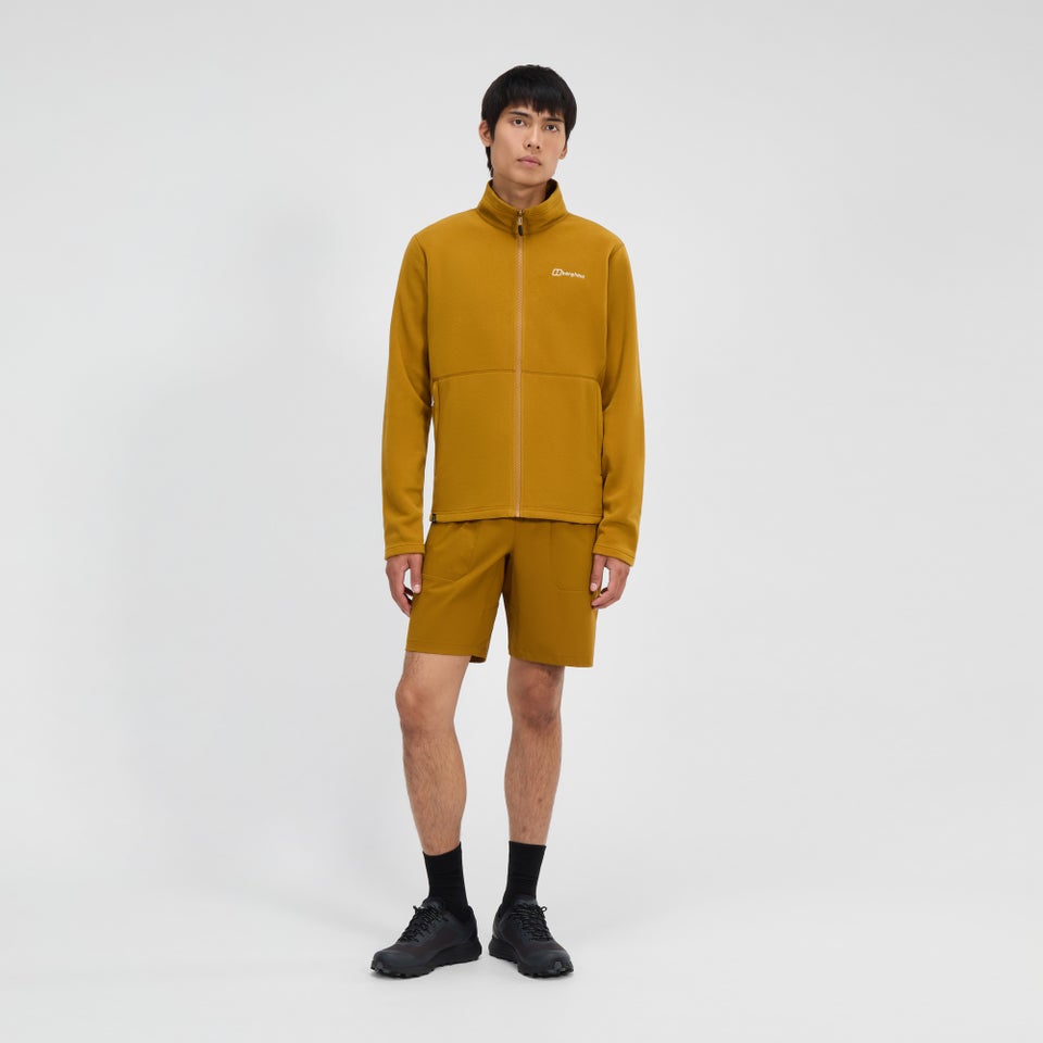 Polartec-Fleece Prism Micro InterActive Herren-Jacke - Braun