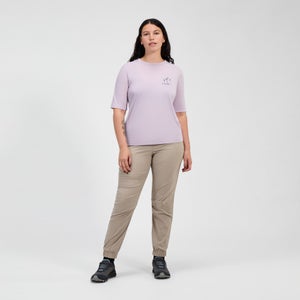 Women's Coneflower Short Sleeve Tee - Purple
