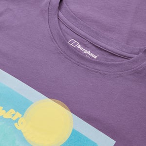 Women's Hill Hazed Short Sleeve Tee - Purple