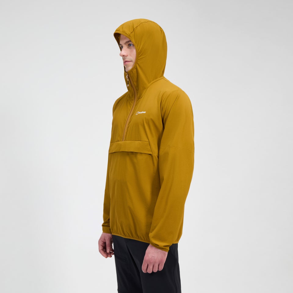 Wandermoor Wind Smock für Herren - Braun